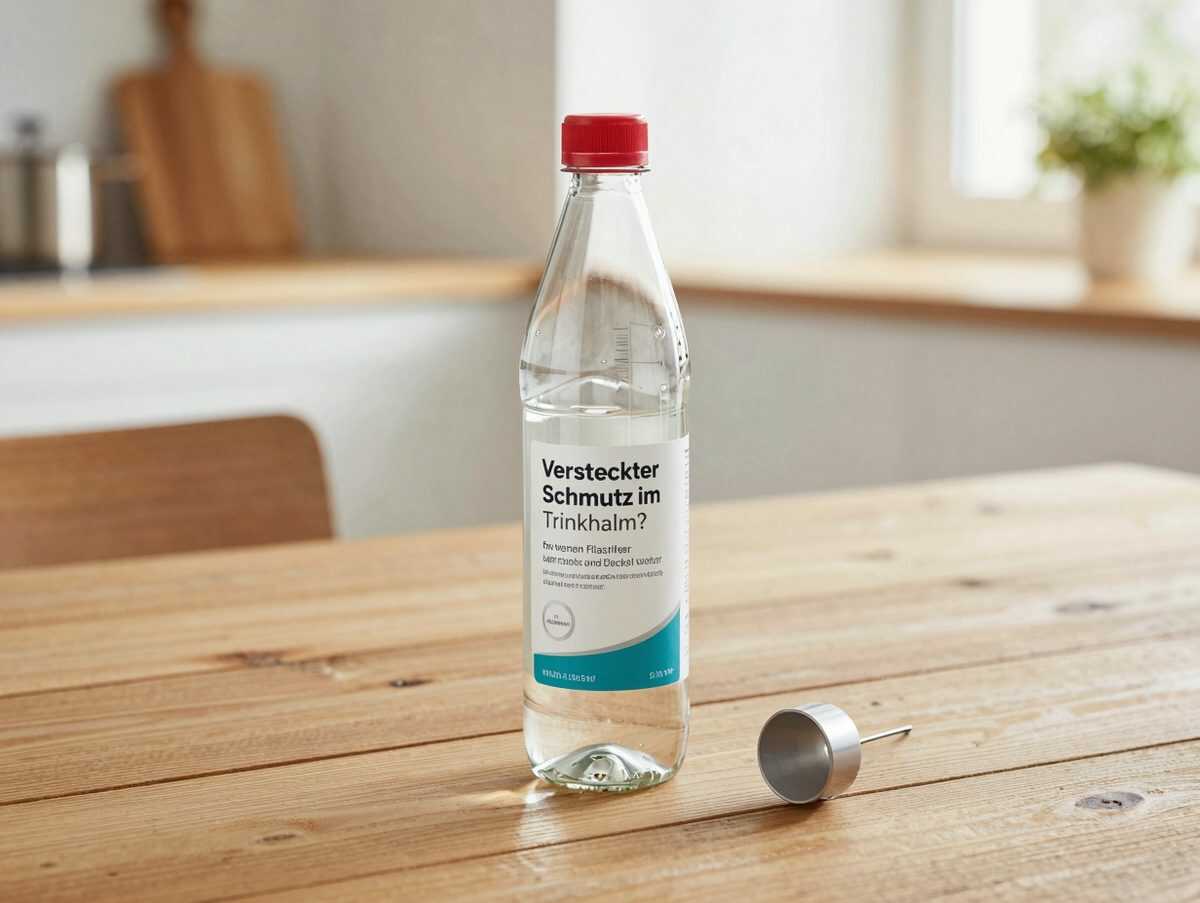 Versteckter Schmutz im Trinkhalm? So werden Flaschenfilter und Deckel wieder hygienisch sauber