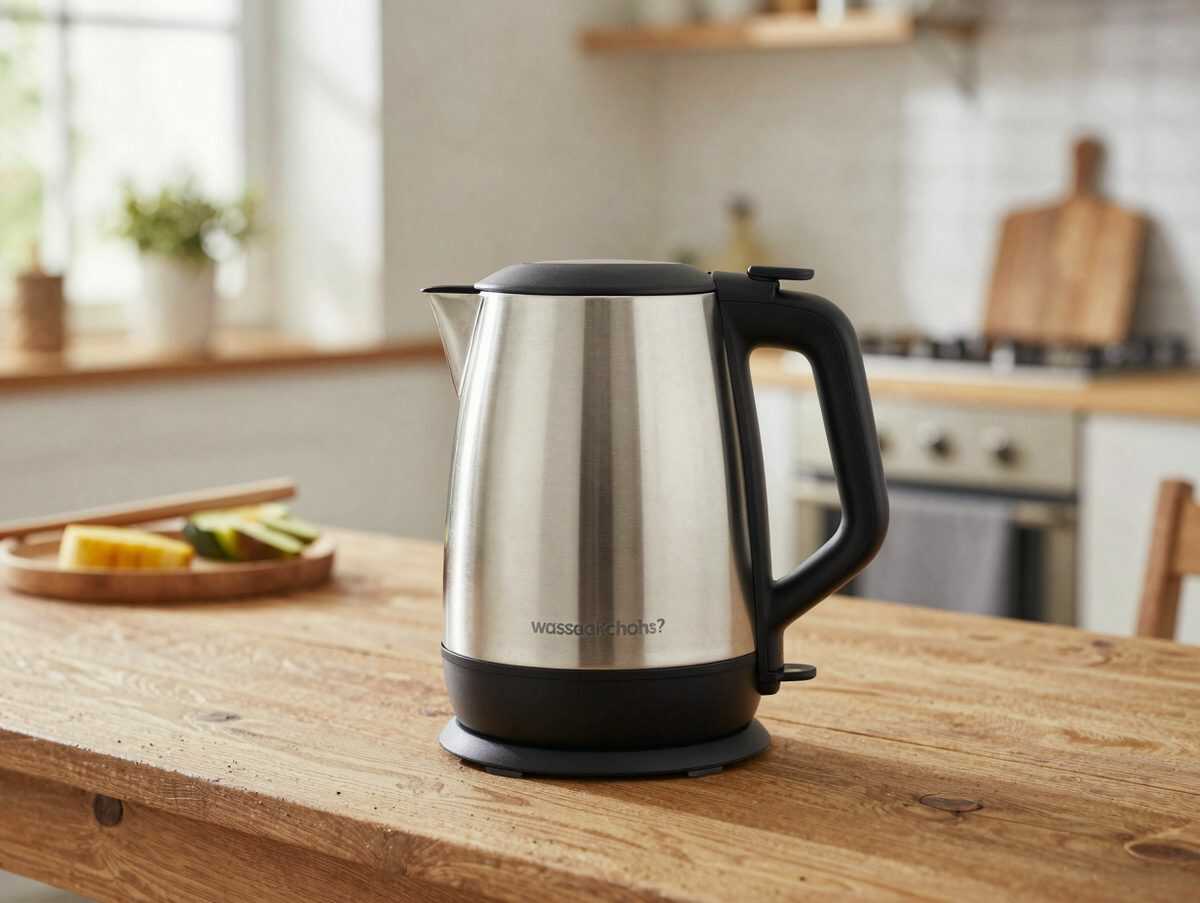 Wasserkocher voller Kalk? Mit dieser einfachen Methode wird Edelstahl wieder sauber