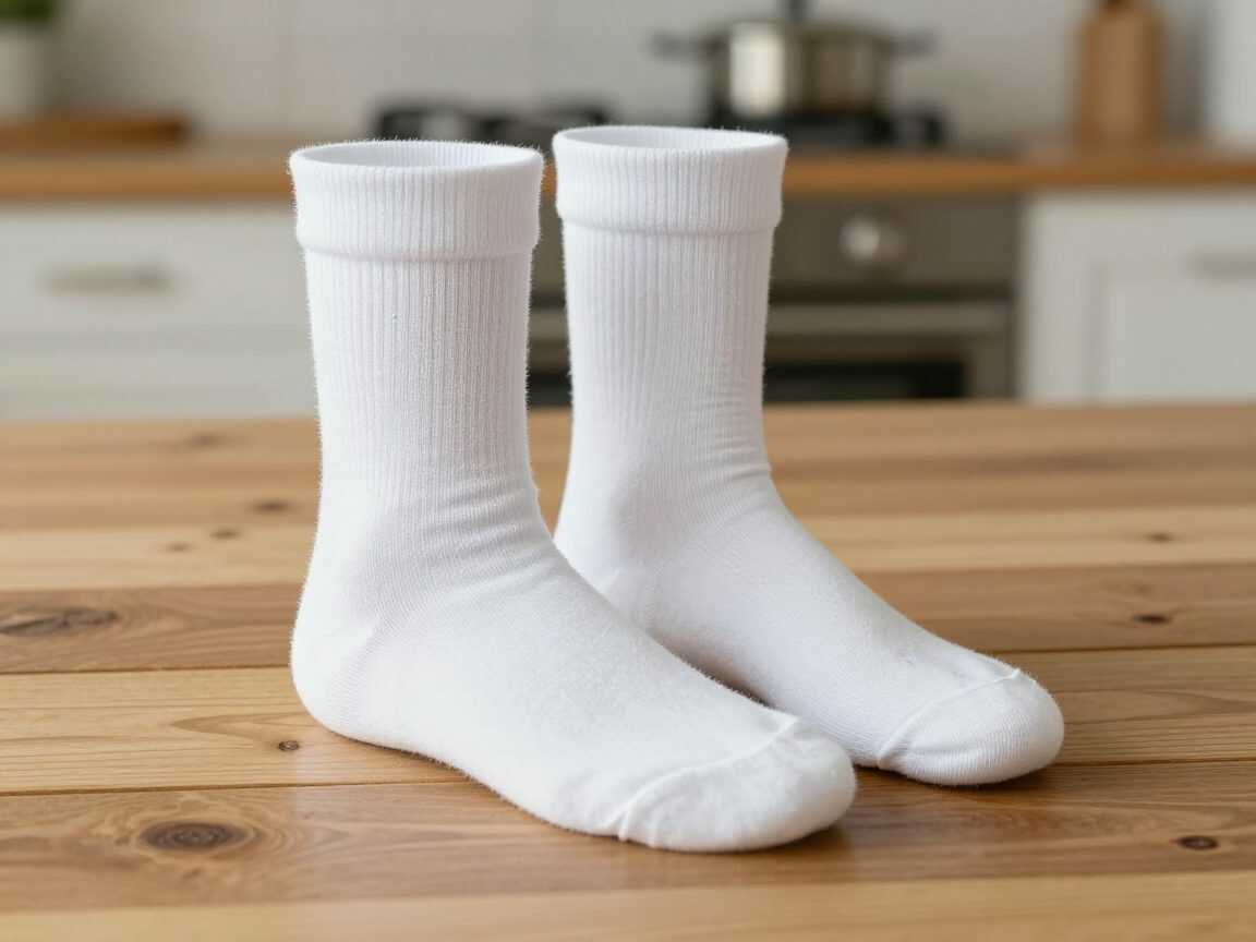 Weiße Socken wieder sauber bekommen: So entfernst du hartnäckigen Schmutz, ohne den Stoff unnötig zu strapazieren