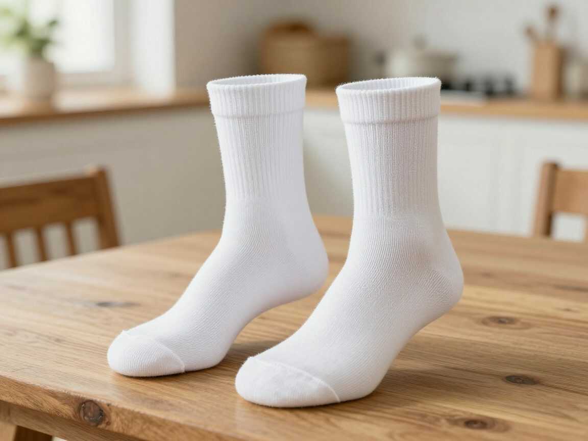 Weiße Socken wieder sauber bekommen: So löst du hartnäckigen Schmutz schonend aus den Fasern
