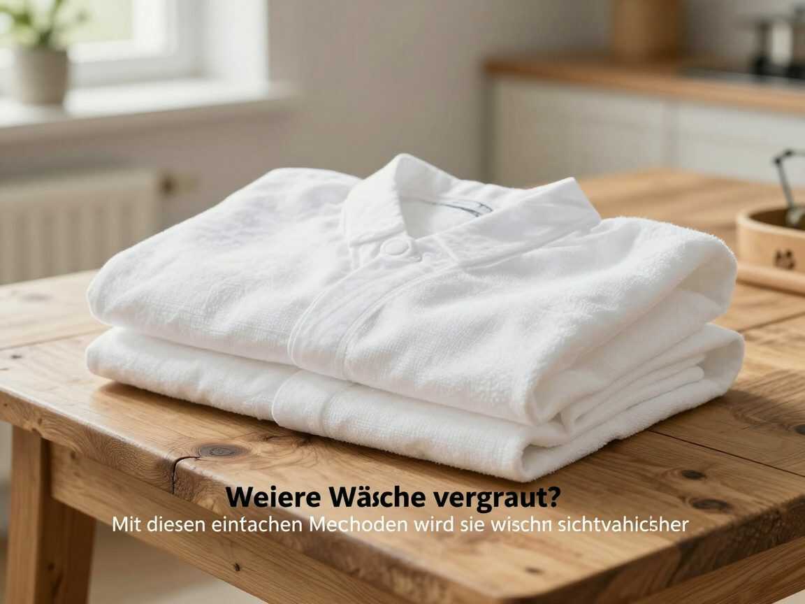 Weiße Wäsche vergraut? Mit diesen einfachen Methoden wird sie wieder sichtbar frischer