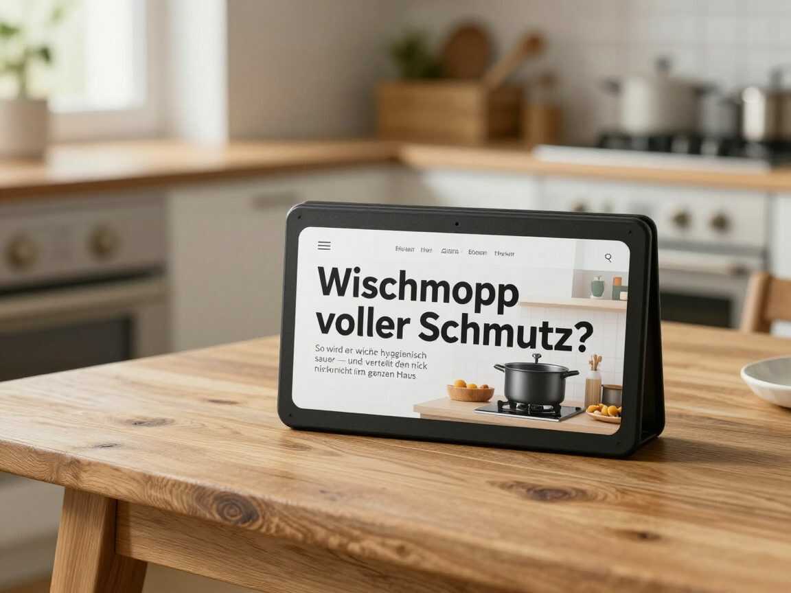 Wischmopp voller Schmutz? So wird er wieder hygienisch sauber – und verteilt den Dreck nicht im ganzen Haus