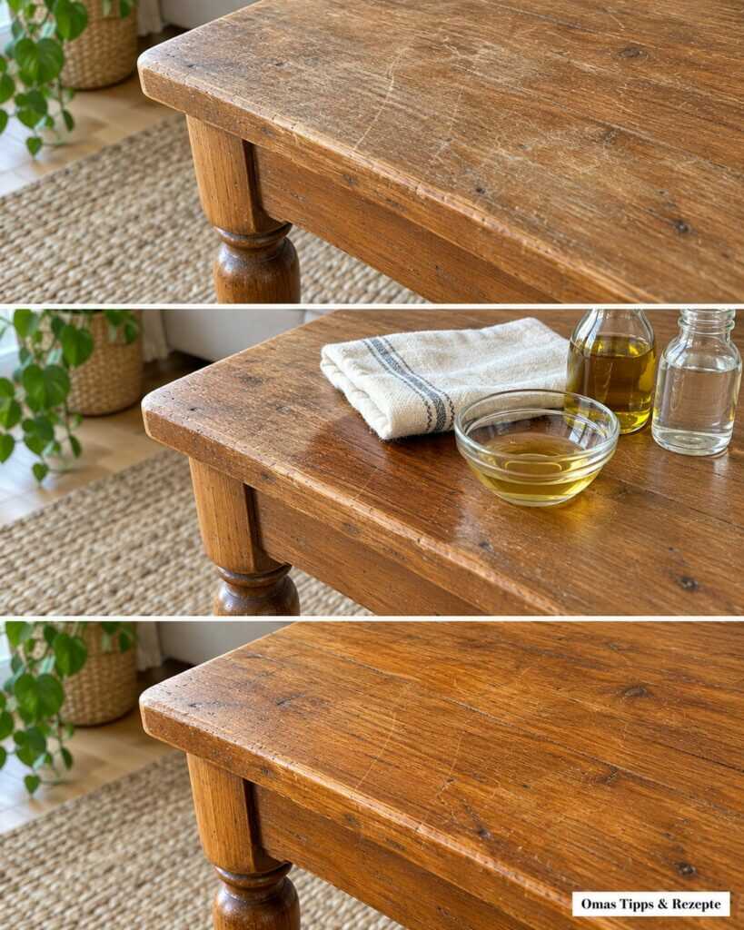 Stumpfer Holztisch? So bringst du die Maserung wieder zum Strahlen – ohne die Oberfläche zu ruinieren