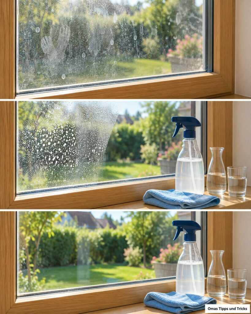 Fenster voller Schlieren? So werden deine Scheiben mit einfachen Mitteln wieder klar