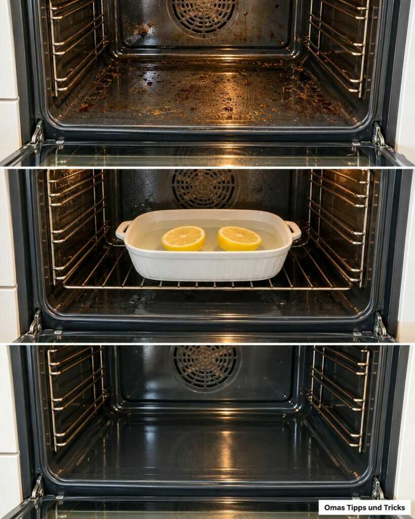 Backofen reinigen mit Zitrone: So lösen Sie leichte Verschmutzungen ohne kräftiges Schrubben