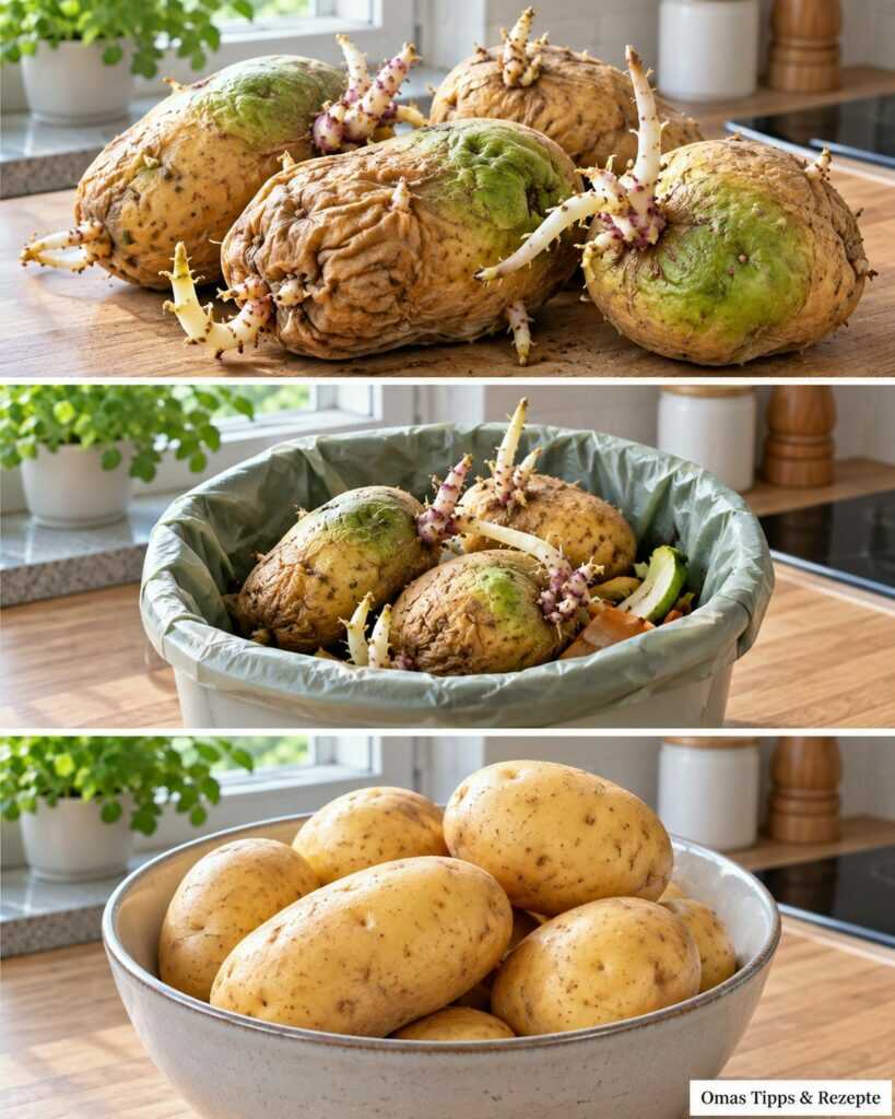 Keimende Kartoffeln: Wann du sie besser aussortierst