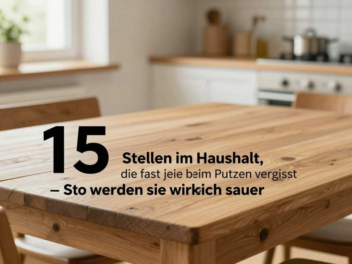 15 Stellen im Haushalt, die fast jeder beim Putzen vergisst – so werden sie wirklich sauber