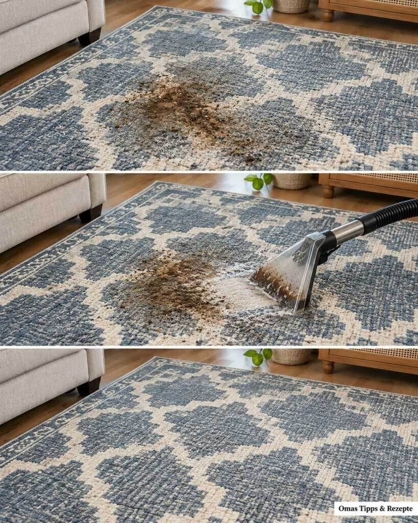 Schlammflecken auf dem Teppich? So wird er wieder sauber, ohne die Fasern zu ruinieren