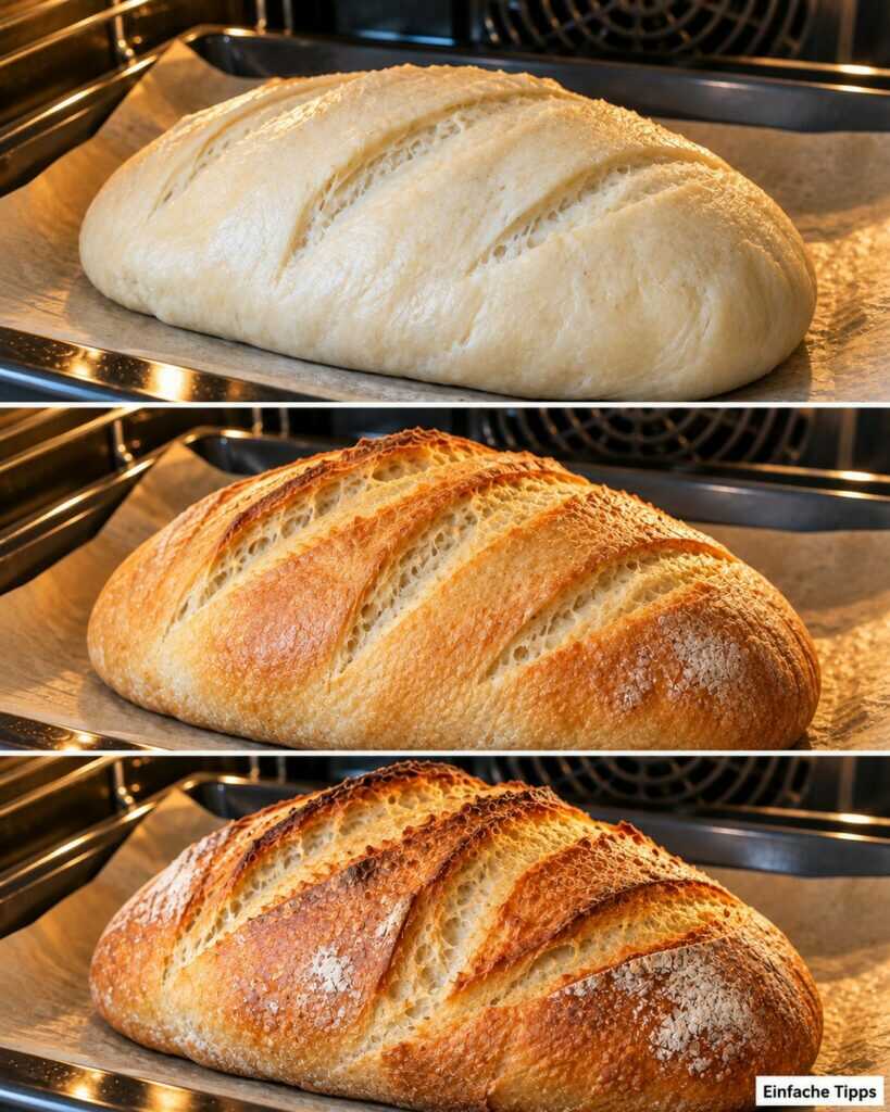Brot wie vom Bäcker: So wird die Kruste goldbraun und knusprig