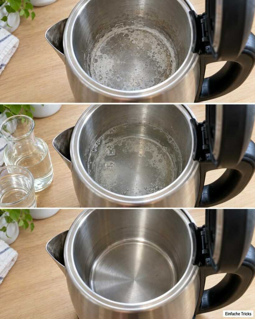 Kalk im Wasserkocher? So löst du die weißen Beläge, ohne mühsam zu schrubben