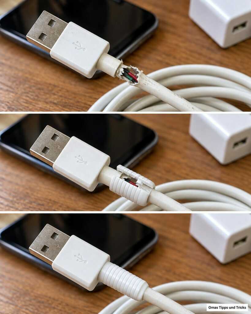 Ladekabel ausgefranst? Was wirklich hilft – und wie du neue Kabel länger schützt