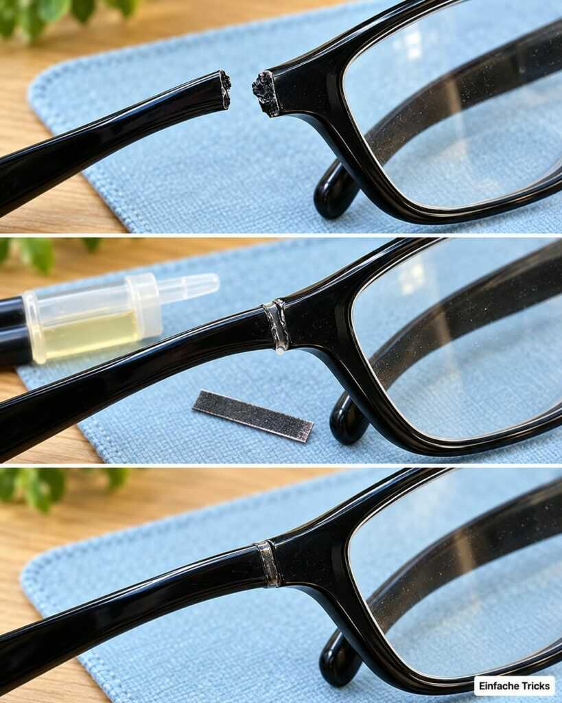 Brillenbügel abgebrochen? So erkennst du, ob eine Reparatur zu Hause sinnvoll ist