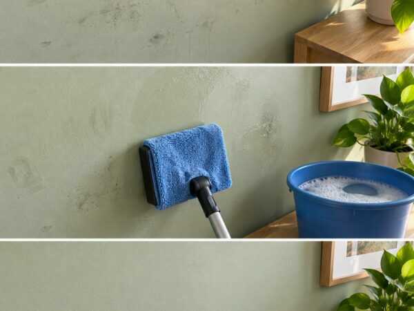 Fingerabdrücke und dunkle Spuren an der Wand? So reinigen Sie sie, ohne die Farbe zu beschädigen