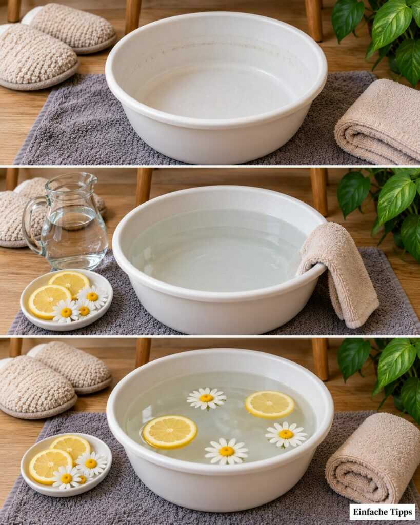 Fußbad mit Zitrone und Blüten? Worauf es bei einer wohltuenden Fußpflege wirklich ankommt