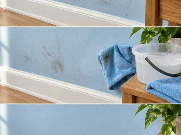 Flecken an der Wand? So wird sie wieder sauber, ohne gleich neu zu streichen