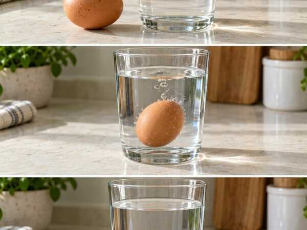 Sind deine Eier noch frisch? So deutest du den Wassertest richtig