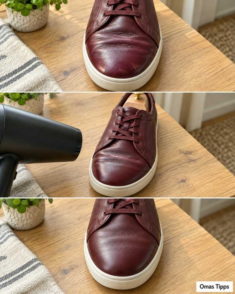 Falten in Lederschuhen? So sehen deine Lieblingsschuhe wieder gepflegter aus