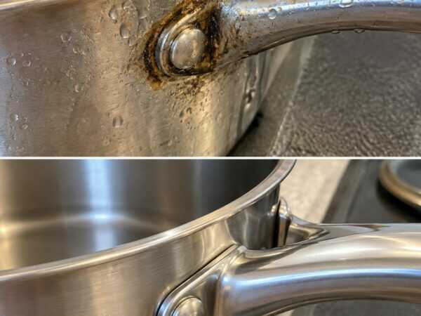 Feuchtigkeit und Rost am Topfgriff? Mit diesen einfachen Haushaltstricks werden Metallverbindungen wieder sauber