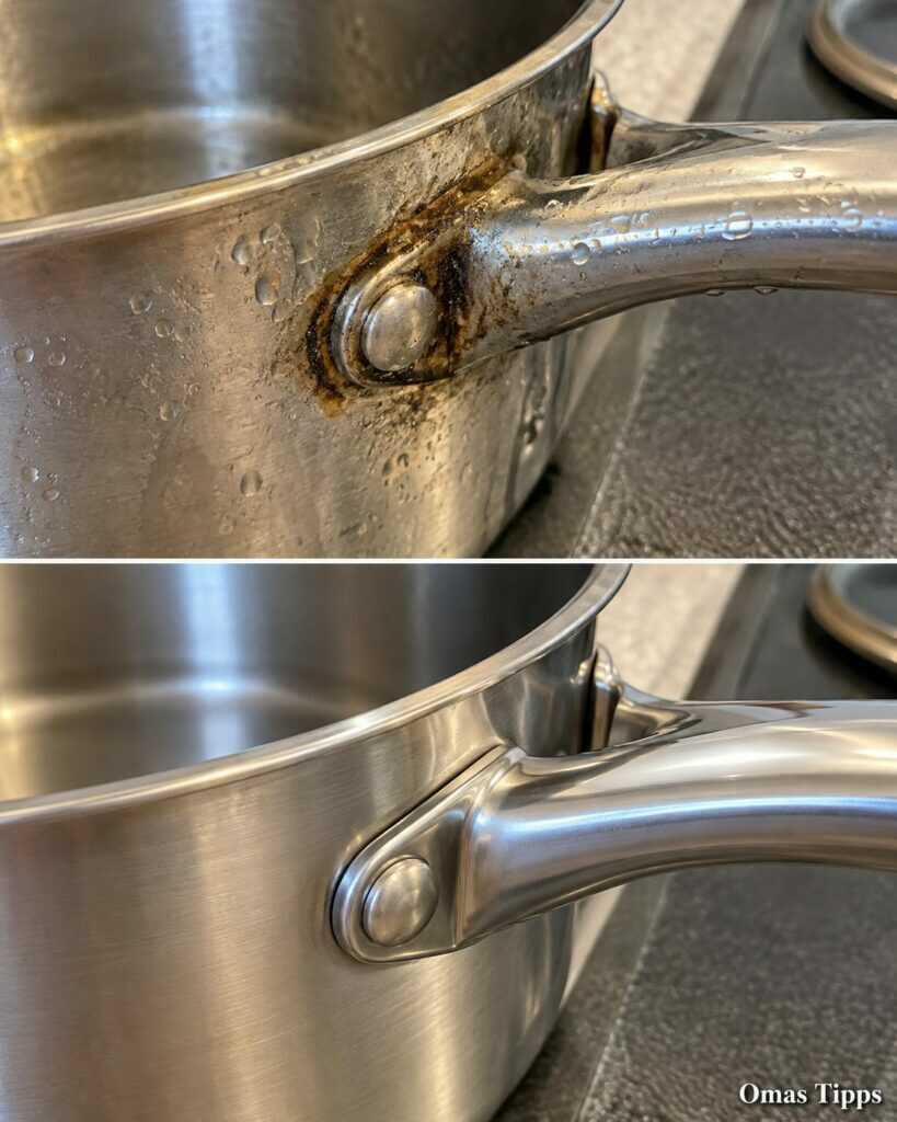 Feuchtigkeit und Rost am Topfgriff? Mit diesen einfachen Haushaltstricks werden Metallverbindungen wieder sauber