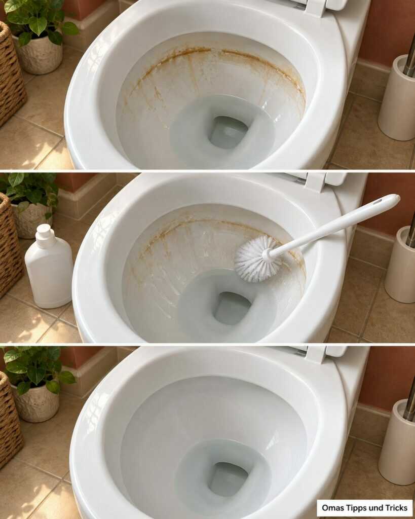 Gelbe Ränder in der Toilette? So löst du Ablagerungen und hältst die Schüssel länger sauber