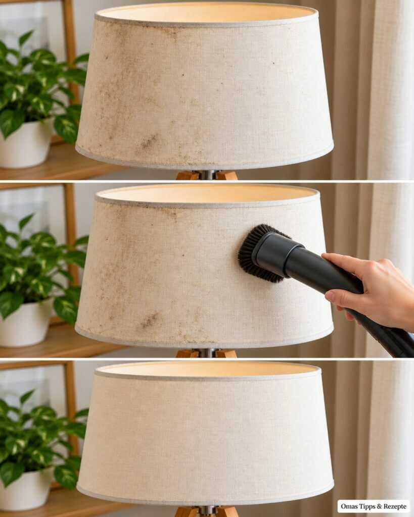 Staubiger Lampenschirm? Mit diesem sanften Trick sieht er wieder gepflegt aus