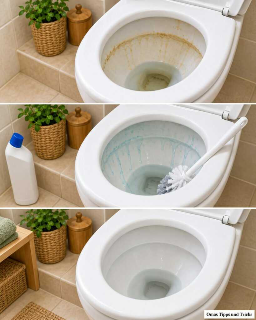 Gelbe Ränder in der Toilette? So wird die Keramik wieder sauber – ohne unnötiges Schrubben
