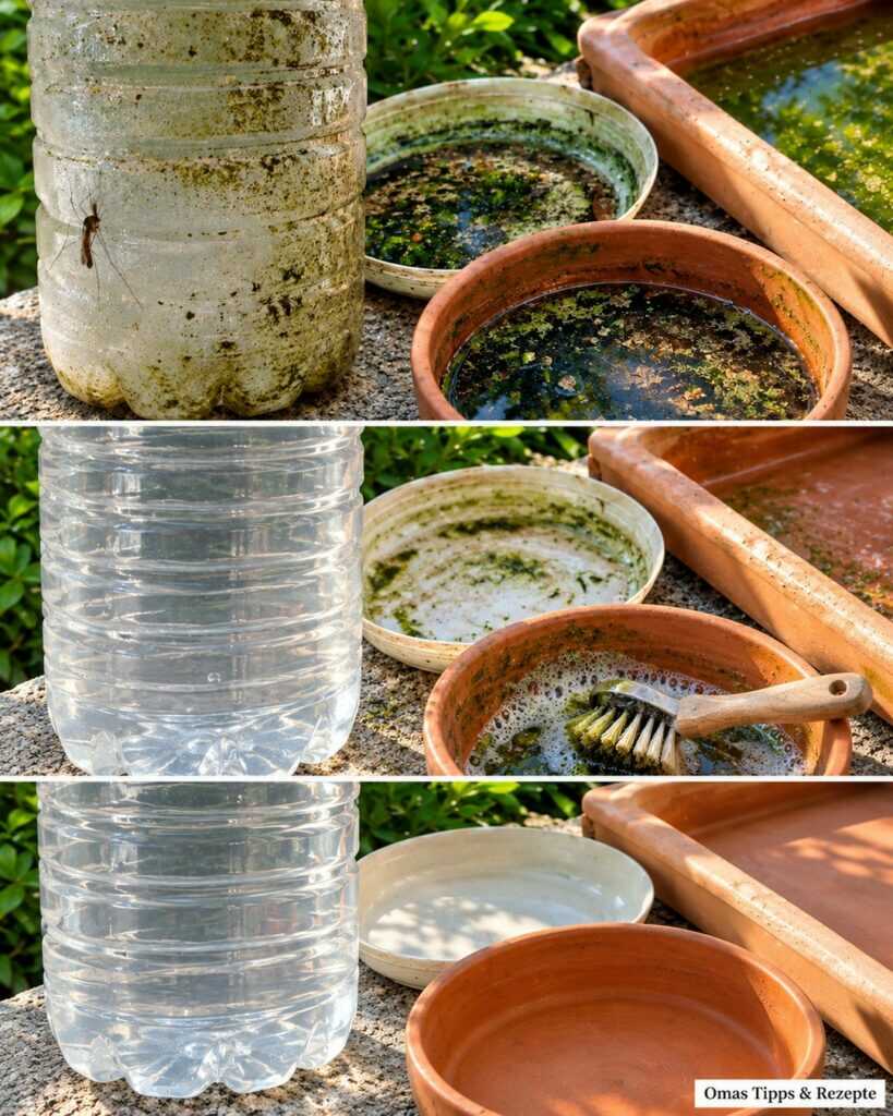 Mücken im Garten? Diese übersehenen Wasserstellen solltest du jetzt reinigen