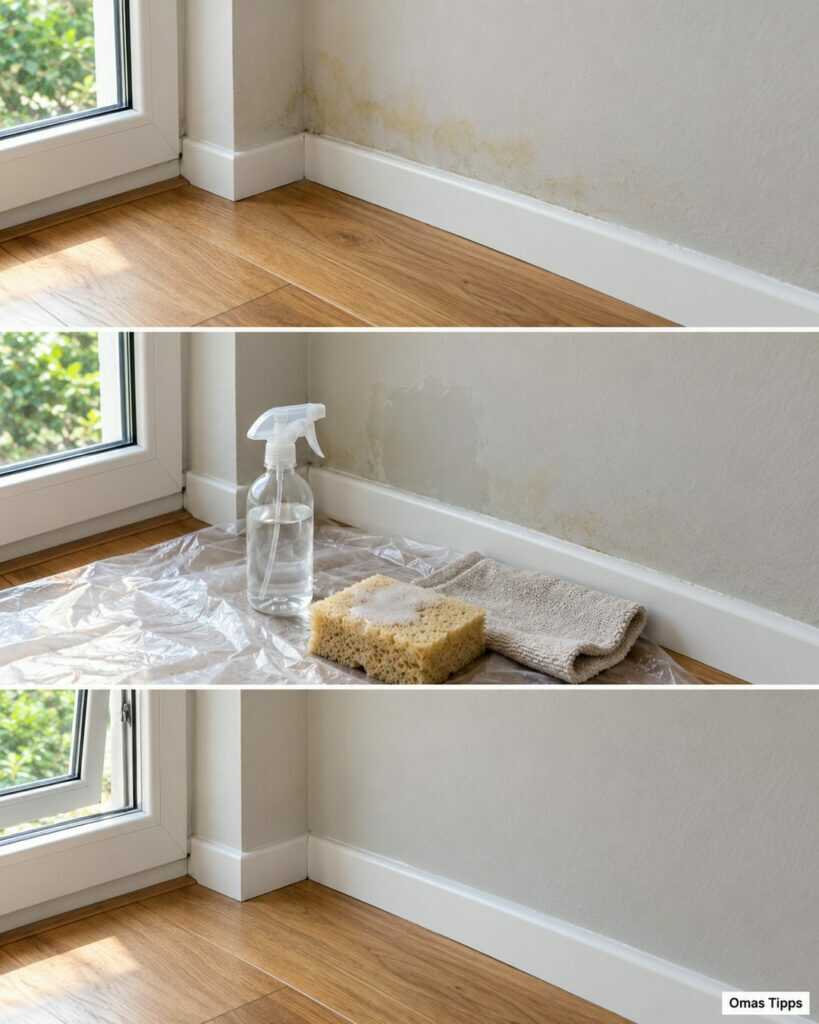 Gelbe Flecken an der Wand? So reinigst du sie schonend – und erkennst, wann Putzen nicht reicht