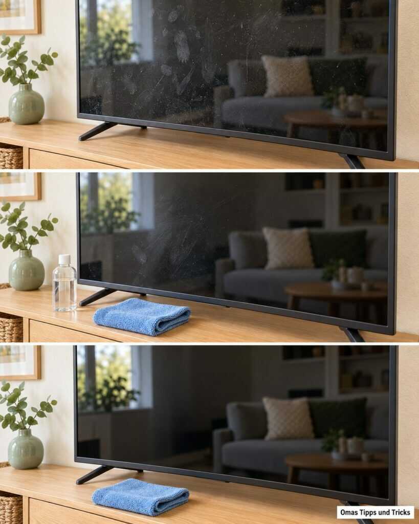Staub und Fingerabdrücke auf dem Fernseher? So wird dein Bildschirm schonend wieder sauber