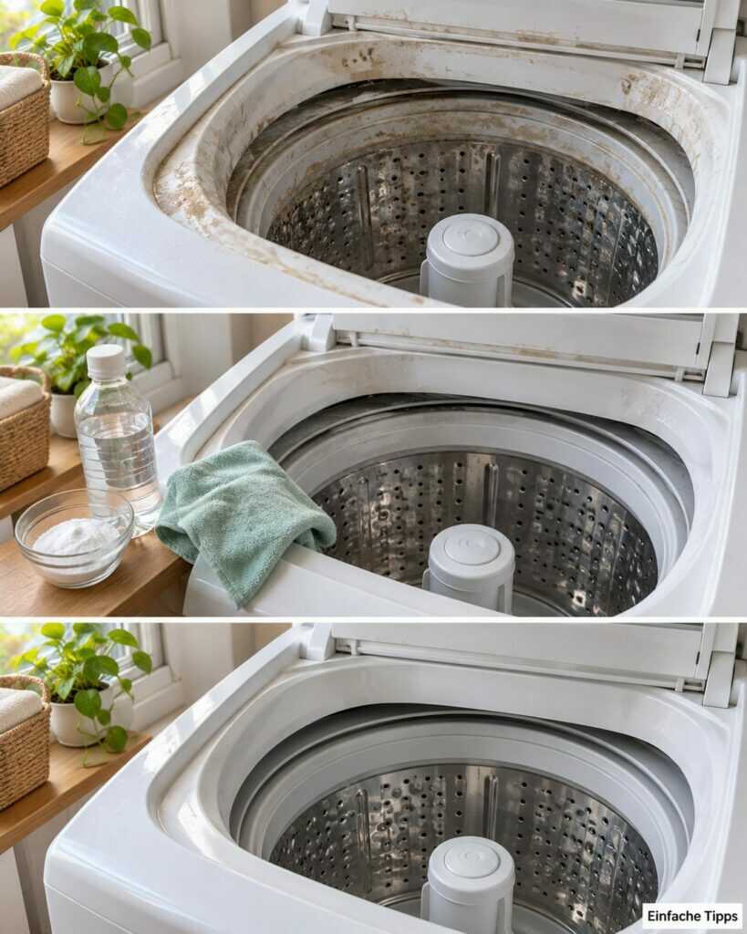 Waschmaschine riecht muffig? So entfernst du Rückstände und bringst wieder Frische in die Trommel