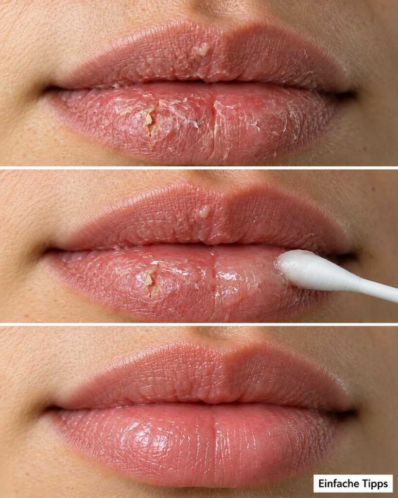 Trockene, rissige Lippen? Diese einfache Pflegeroutine hilft mehr als ständiges Peelen