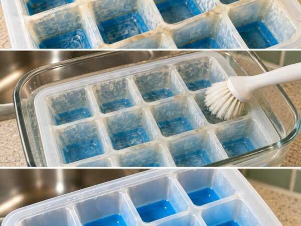 Weiße Beläge in der Eiswürfelform? So wird sie wieder sauber – ohne mühsames Schrubben