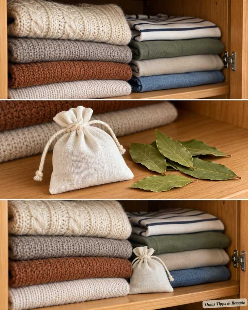 Lorbeerblätter im Kleiderschrank: Was gegen Motten wirklich hilft