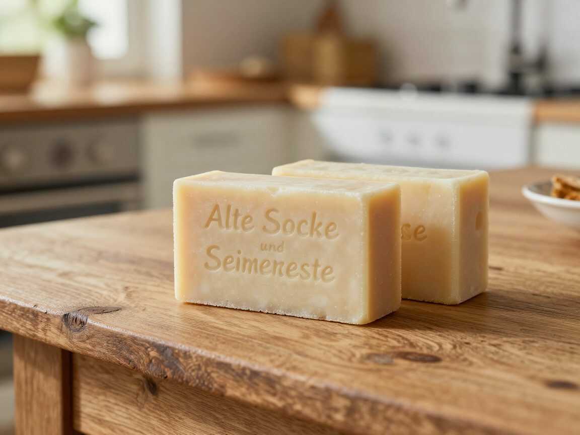 Alte Socke und Seifenreste: So wird daraus ein praktischer Putzhelfer für die Spüle