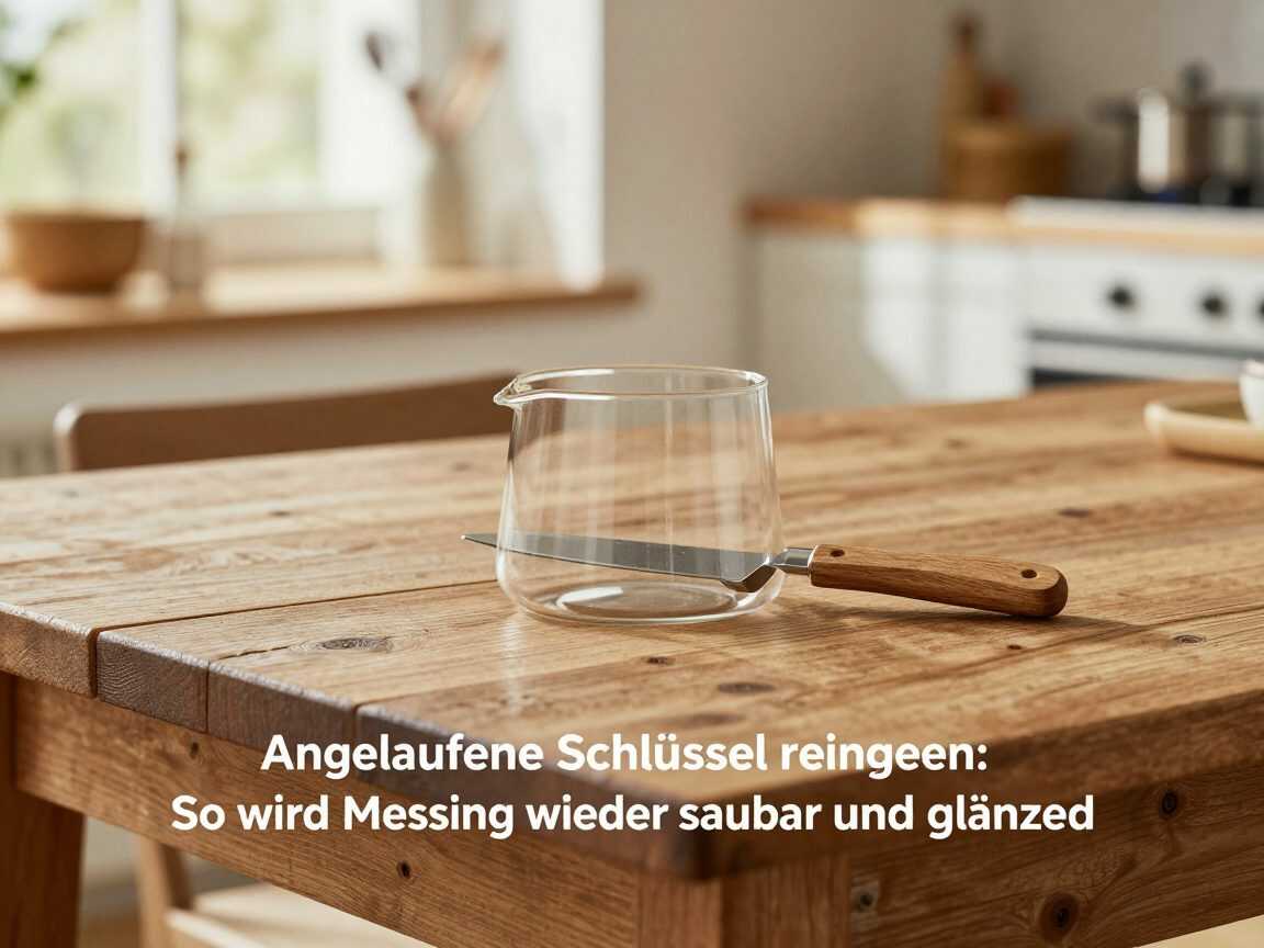 Angelaufene Schlüssel reinigen: So wird Messing wieder sauber und glänzend