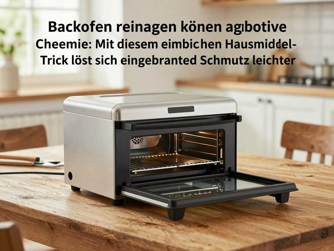 Backofen reinigen ohne aggressive Chemie: Mit diesem einfachen Hausmittel-Trick löst sich eingebrannter Schmutz leichter