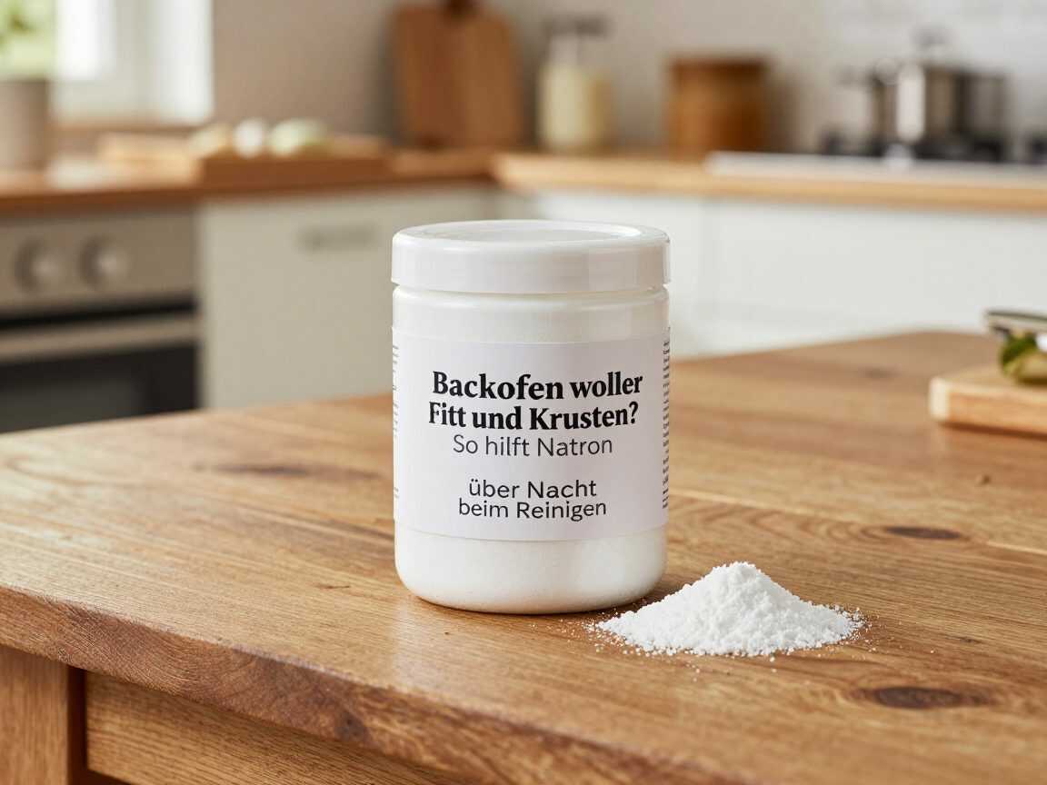 Backofen voller Fett und Krusten? So hilft Natron über Nacht beim Reinigen
