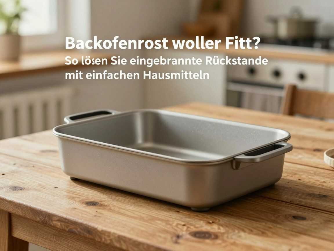 Backofenrost voller Fett? So lösen Sie eingebrannte Rückstände mit einfachen Hausmitteln
