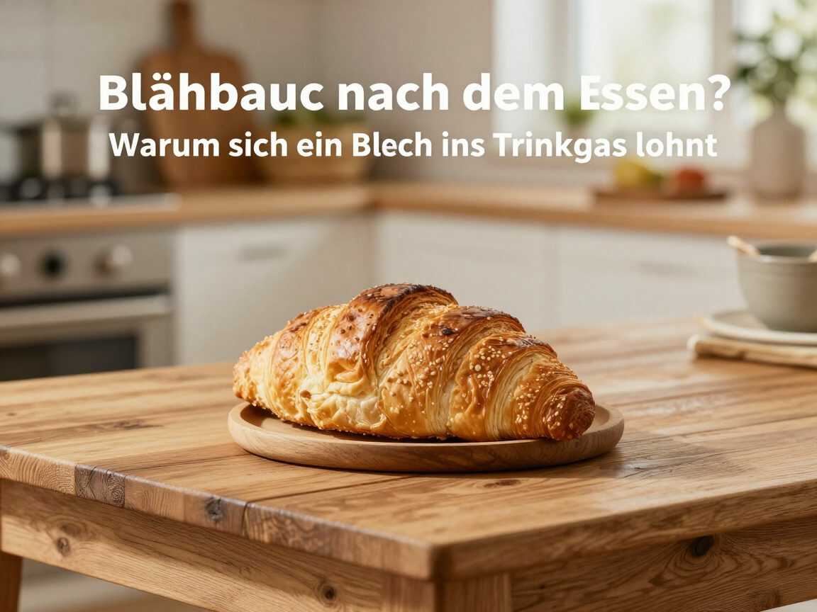 Blähbauch nach dem Essen? Warum sich ein Blick ins Trinkglas lohnt