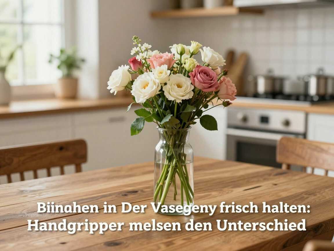 Blumen in der Vase länger frisch halten: Diese einfachen Handgriffe machen den Unterschied