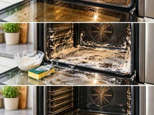 Backofen voller Fett und Krusten? So wird er mit einfachen Mitteln wieder sauber