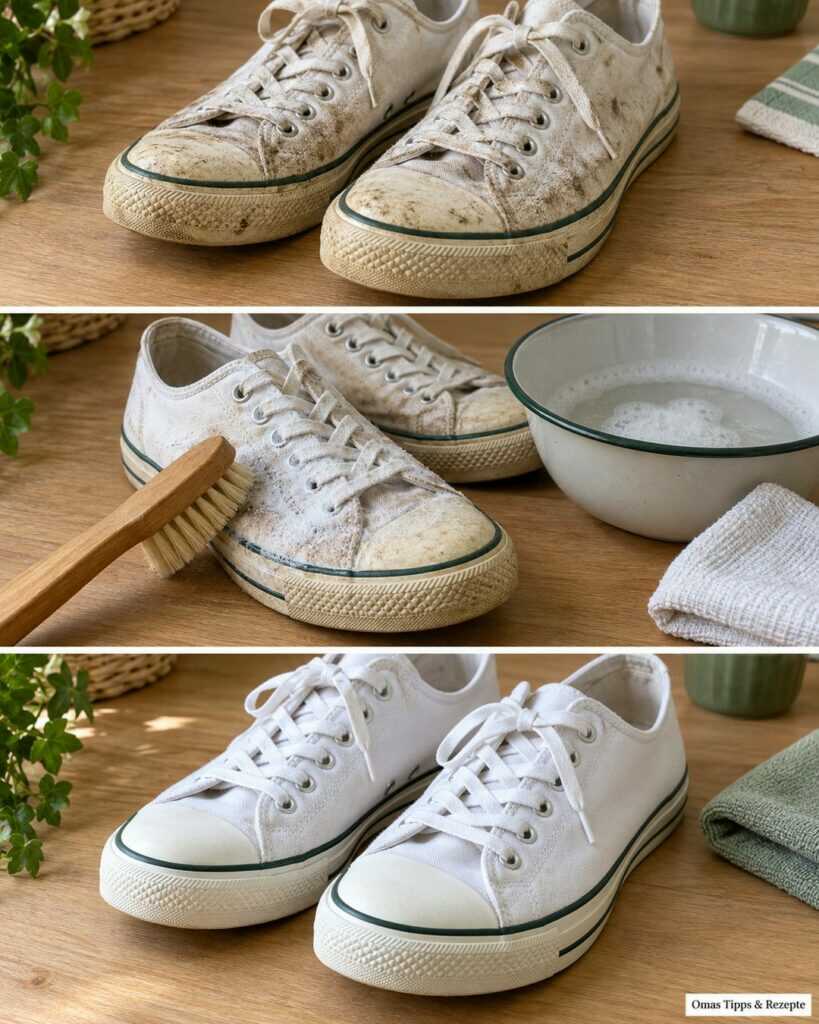 Weiße Sneaker wieder sauber: So entfernst du Schmutz, ohne Stoff und Sohlen zu ruinieren