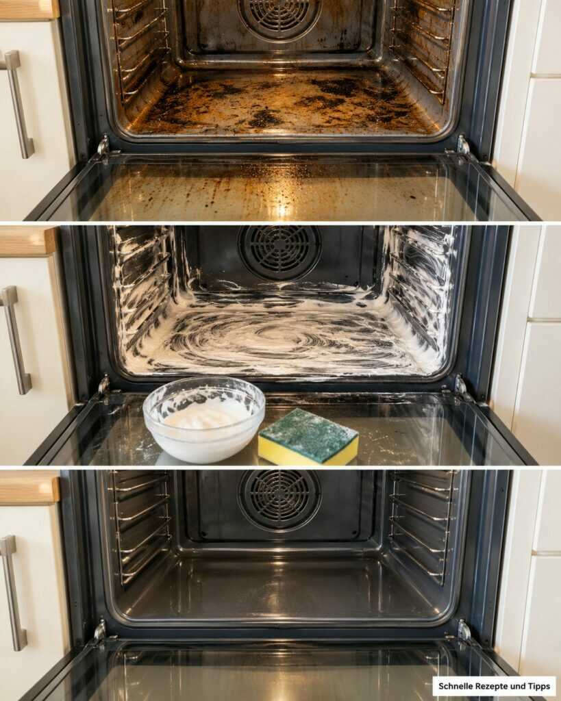 Backofen voller Fett und Krusten? So hilft Natron über Nacht beim Reinigen