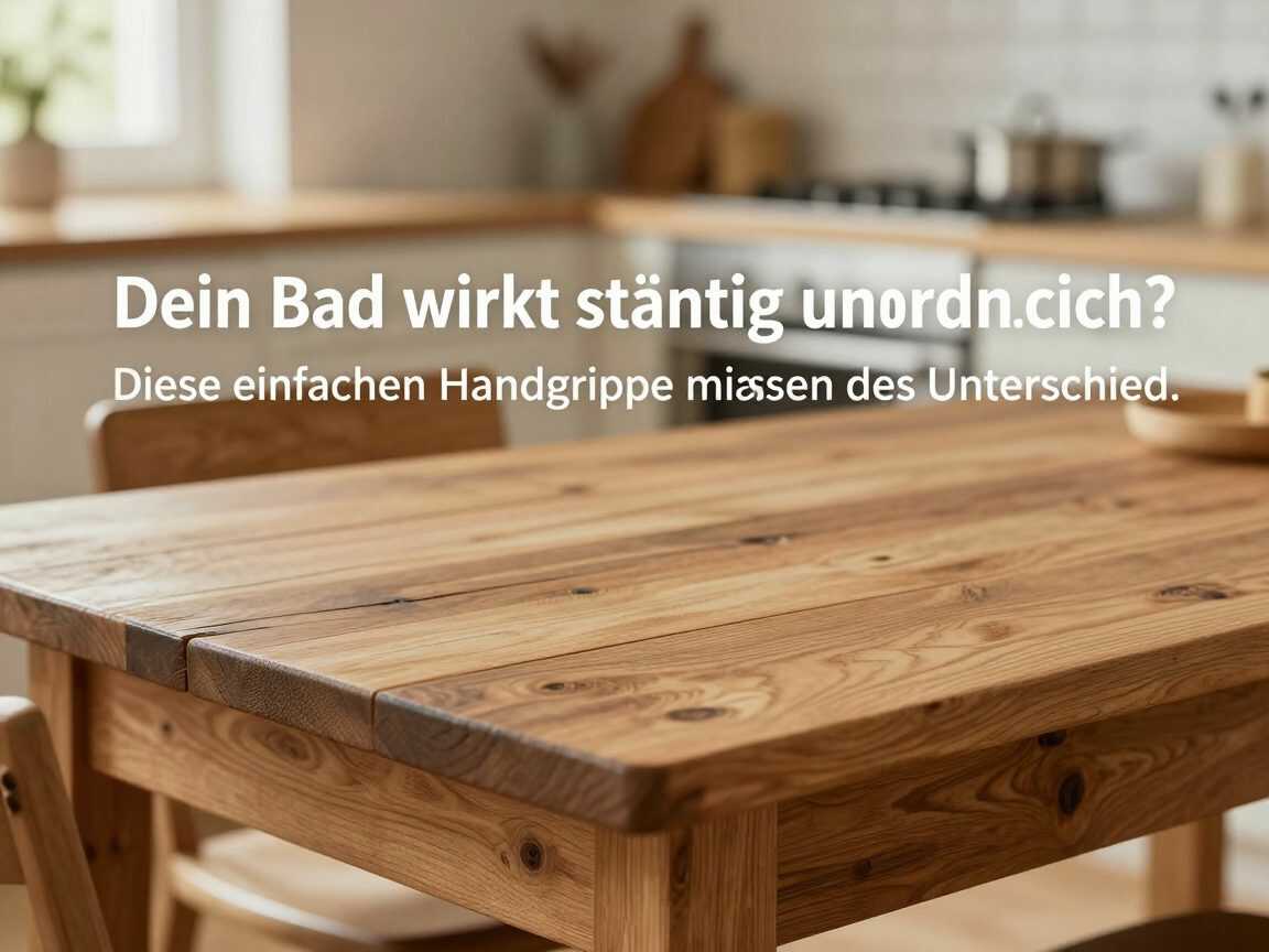 Dein Bad wirkt ständig unordentlich? Diese einfachen Handgriffe machen den Unterschied
