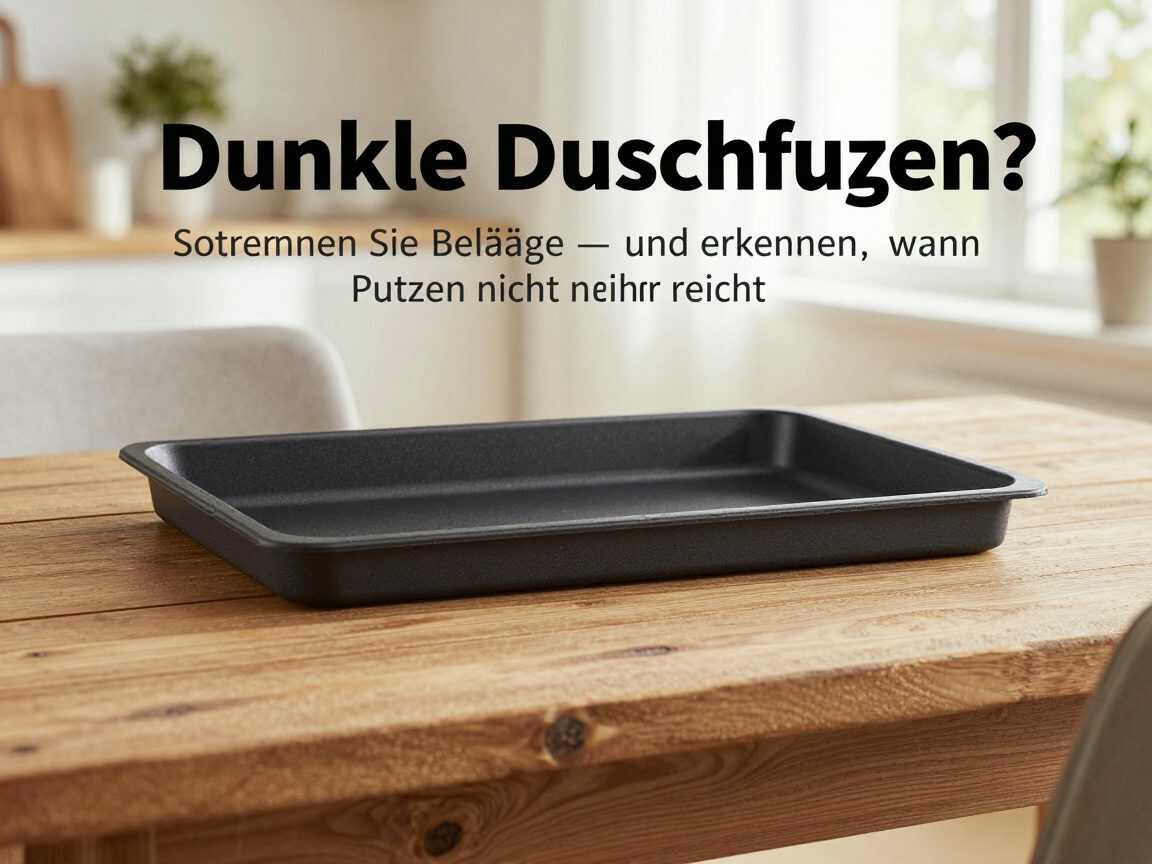 Dunkle Duschfugen? So entfernen Sie Beläge – und erkennen, wann Putzen nicht mehr reicht