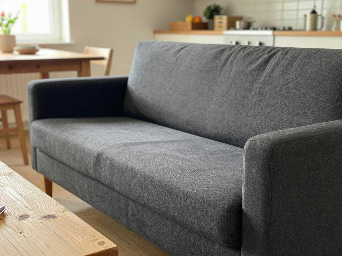 Dunkle Sofalehnen? So wird dein Stoffsofa mit wenig Aufwand wieder sauber