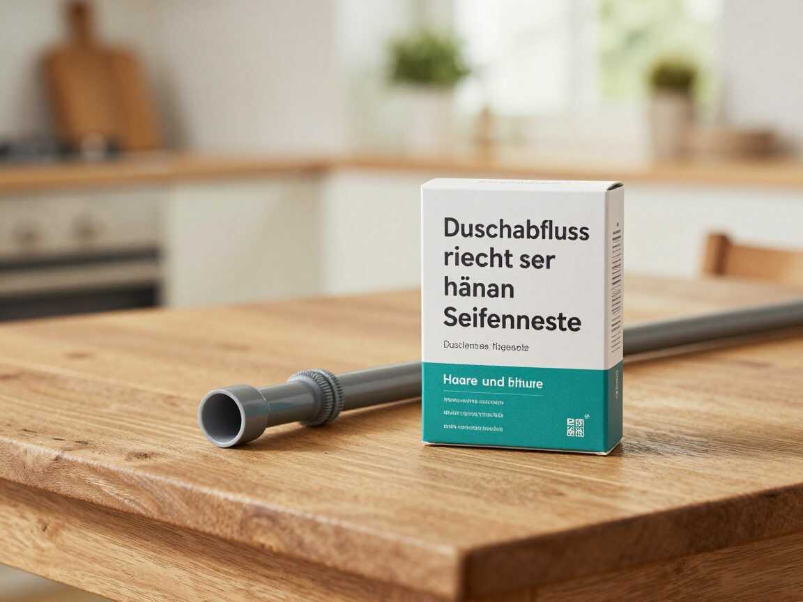 Duschabfluss riecht oder läuft langsam? Diese einfache Pflege hilft gegen Haare und Seifenreste