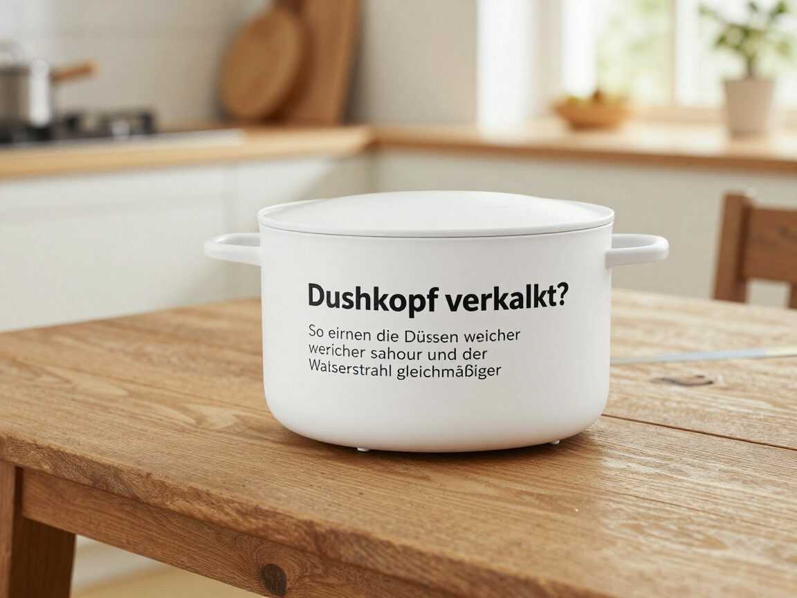 Duschkopf verkalkt? So werden die Düsen wieder sauber und der Wasserstrahl gleichmäßiger