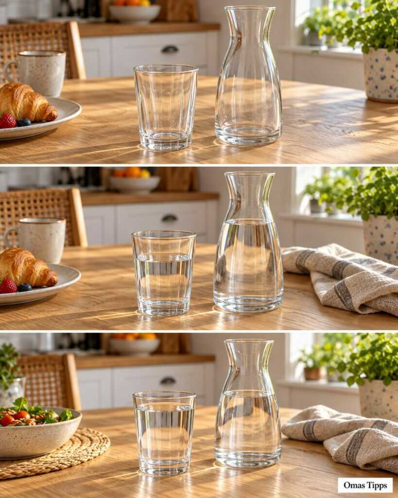 Vergisst du oft zu trinken? Dieser einfache Karaffen-Trick erleichtert deinen Alltag