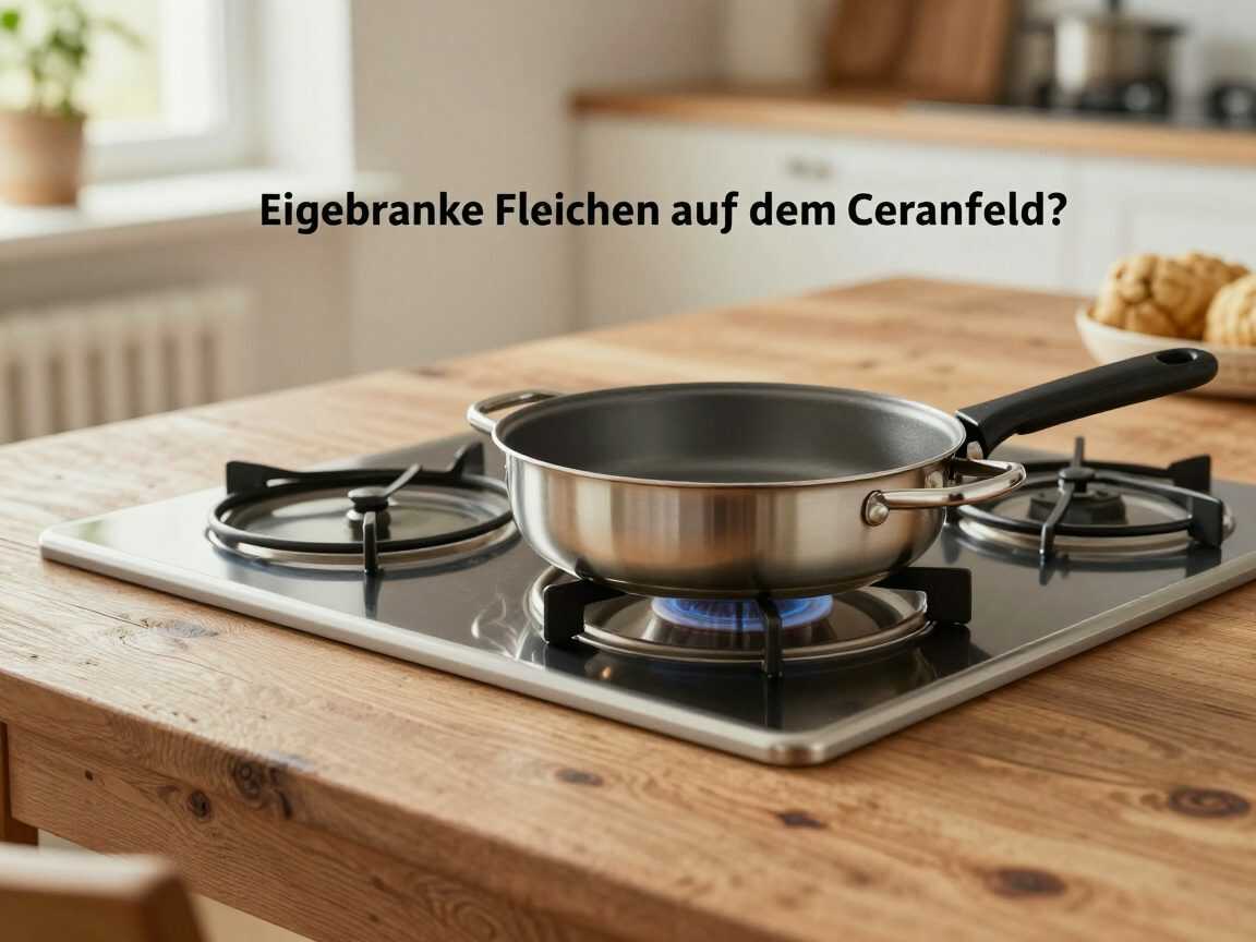 Eingebrannte Flecken auf dem Ceranfeld? Mit dieser einfachen Methode wird die Kochfläche wieder sauber und glänzend